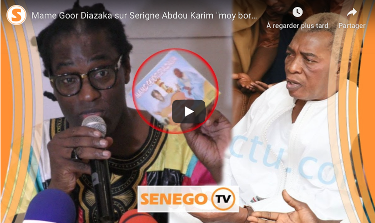 Accueil » Actualités » Culture » Médias » Musique » People » Sénégal » Société » Vidéos » Sortie d’album : Mame Ngor présente Makarimal Akhla (vidéo)