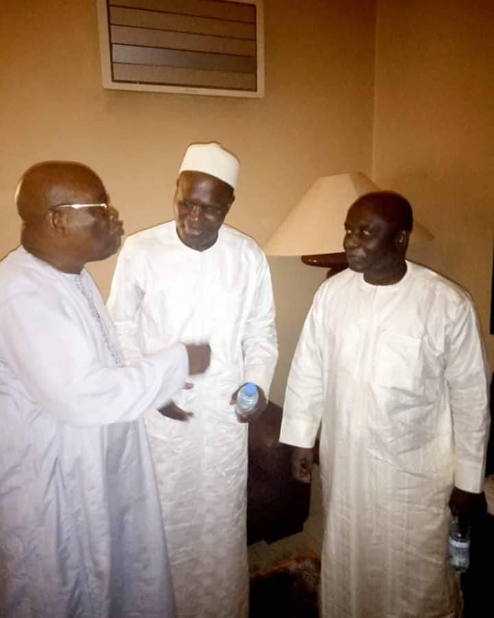 Wade Au Palais... Pendant Ce Temps Khalifa Sall Était Chez Idrissa Seck