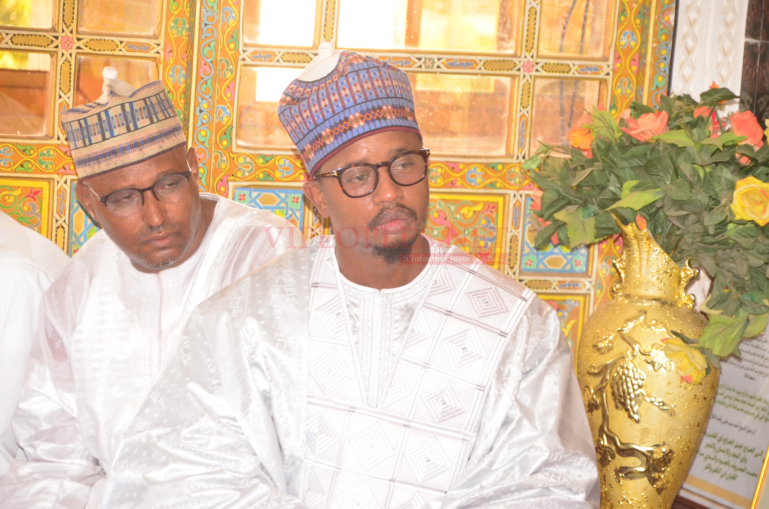 (37 Photos): Après sa sortie de prison, Khalifa Sall rend visite à Ahmed Khalifa Niasse