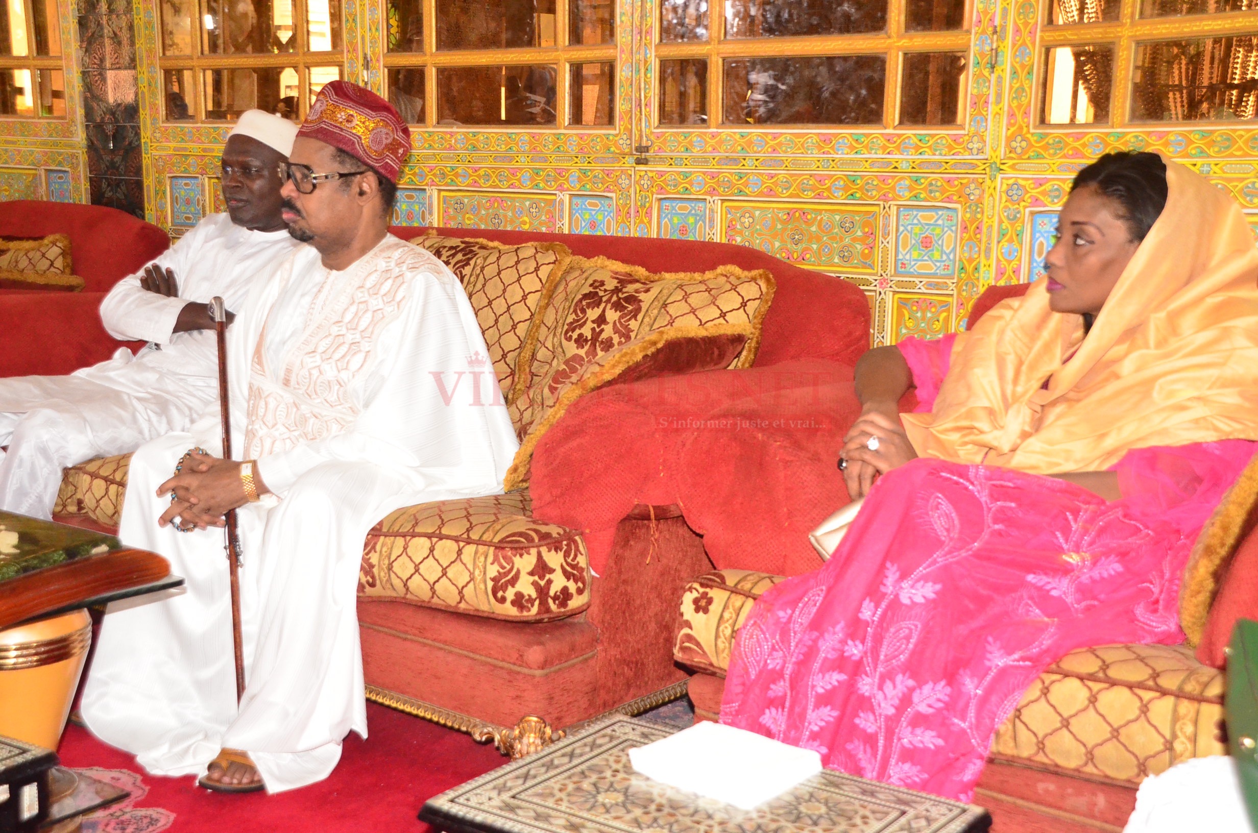 (37 Photos): Après sa sortie de prison, Khalifa Sall rend visite à Ahmed Khalifa Niasse