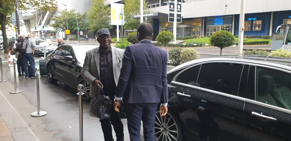 Arrivé du Président Mbagnick Diop ce jour à Paris pour l'organisation pratique des African Leardership Awards à Paris