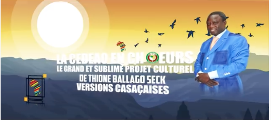 Thione Ballago Seck - Projet La CEDEAO En Choeurs ( Behind The Scenes )