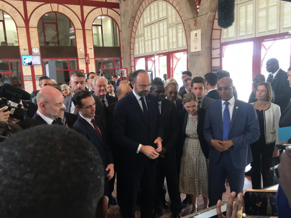 TER: un projet "emblématique" et "exemplaire", selon le PM français Edouard Philippe