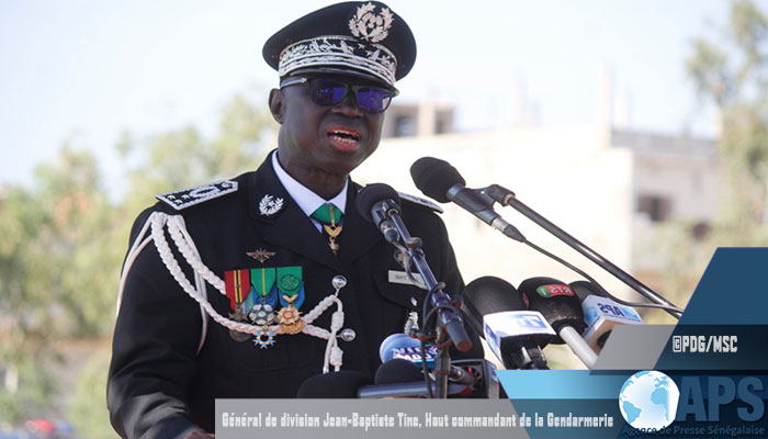 HAUT COMMANDANT DE LA GENDARMERIE ET DIRECTEUR DE LA JUSTICE MILITAIRE: Général Jean-Baptiste Tine, un expert de la sécurité aux commandes de la Maréchaussée !