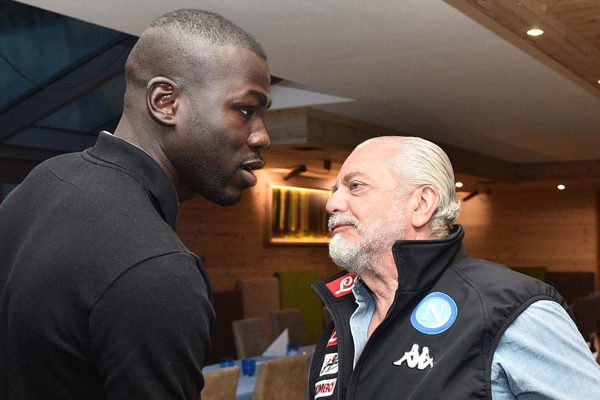 Le président de Naples sanctionne Koulibaly et ses coéquipiers