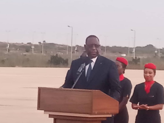 Réception du 2e A330 Néo d'Air Sénégal: les mises en garde de Macky Sall aux responsables de la compagnie