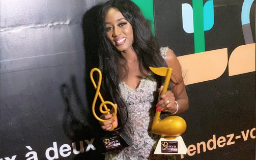 Quenn Bizz , Primée Artiste de l’année et Artiste la plus stylée du Sénégal aux Raayas Music Awards