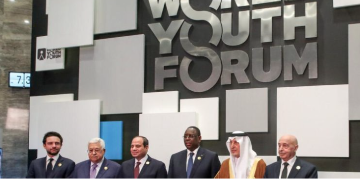 Photos : Quelques images du President Macky Sall au forum mondial de la jeunesse en Égypte