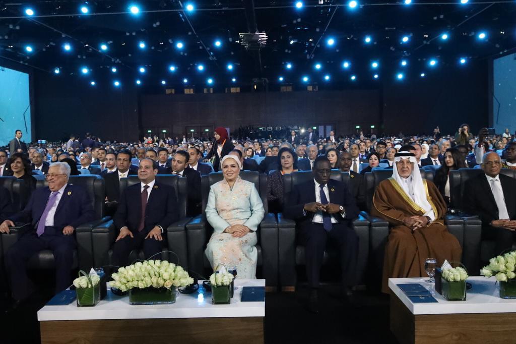 Photos : Quelques images du President Macky Sall au forum mondial de la jeunesse en Égypte
