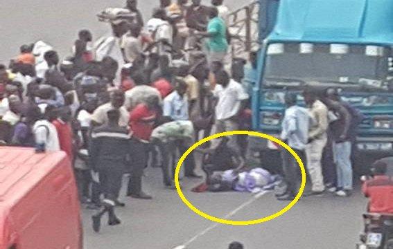 Dernière minute-Accident : Une camionnette tue un étudiant à Thiaroye