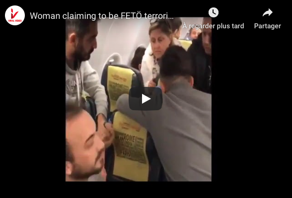 Turquie: Une femme brandit le Coran dans un avion et menace de le faire exploser (Vidéo)