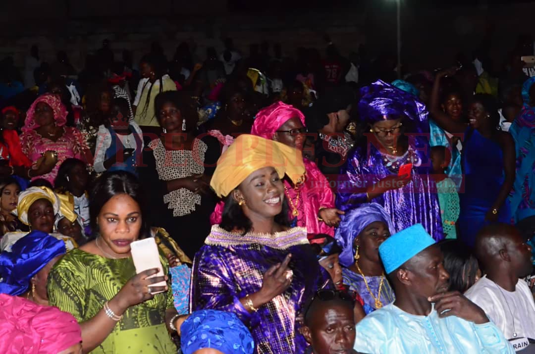 Linguére: La lionne de la musique une TITI dynamique démontre encore sa force chez les linguerois.