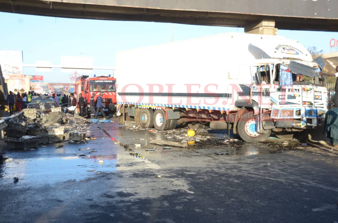 Les images de l'accident au Stade LSS qui a couté la vie à 3 personnes et 7 blessés graves ce jeudi