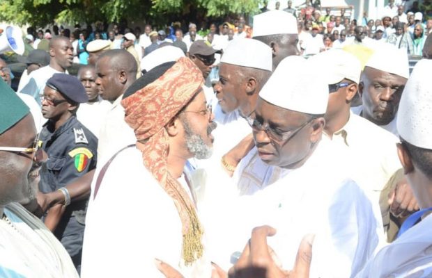 Louga: Macky Sall prend part à la Ziarra annuelle de Thierno Mountaga Daha Cheikhou Oumar Foutiyou Tall.