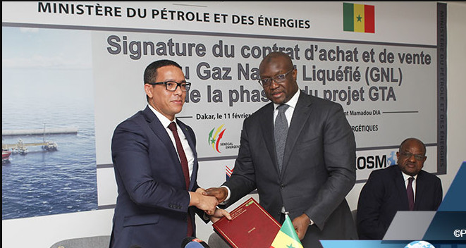Dakar et Nouakchott signent un contrat d'achat et de vente de gaz