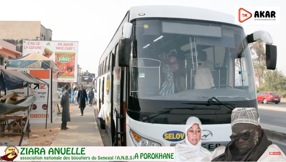 Ziara Association Nationale Des Bijoutiers Du Sénégal à Porokhane Chez Serigne Mountakha Mbacké
