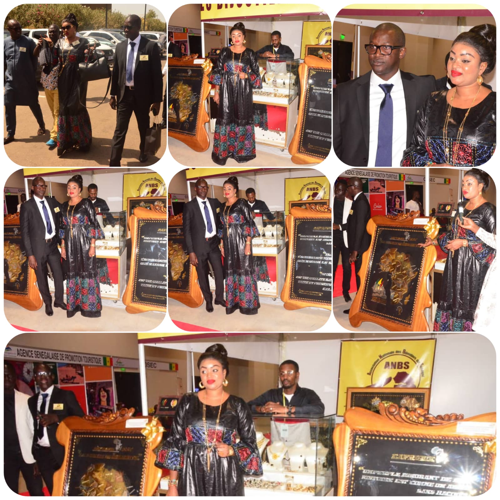 SIAD 2020: L' association nationale des bijoutiers du Sénégal ANBS offre de préstigieuses tableaux au président Macky Sall