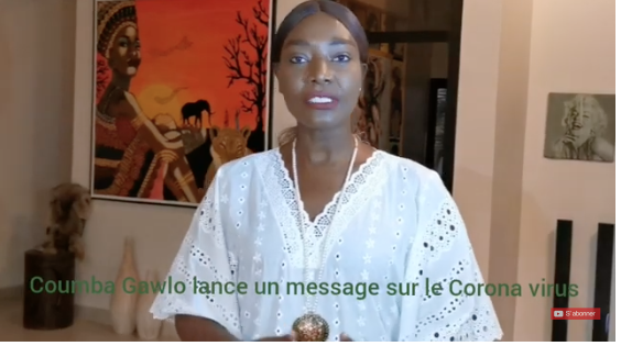 VIDEO - L'artiste chanteuse Coumba Gawlo Seck sensibilise sur le Coronavirus