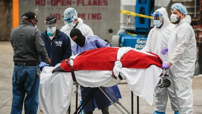 Coronavirus: 1.738 morts aux Etats-Unis en 24 heures