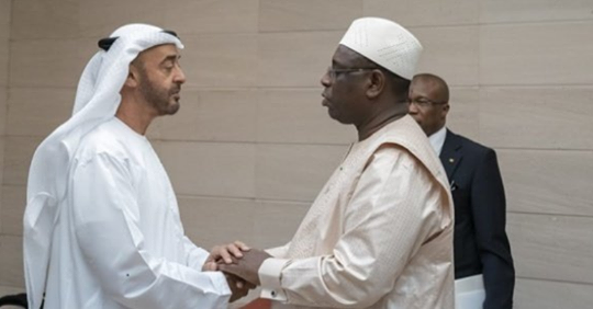 Entretien téléphonique entre Macky et le prince héritier d’Abu Dhabi « l’ami intime de Karim »