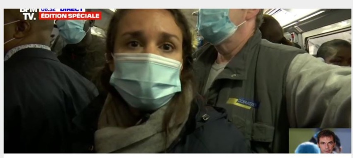 Déconfinement : les images hallucinantes de la ligne 13 du métro parisien totalement bondée (VIDEO)