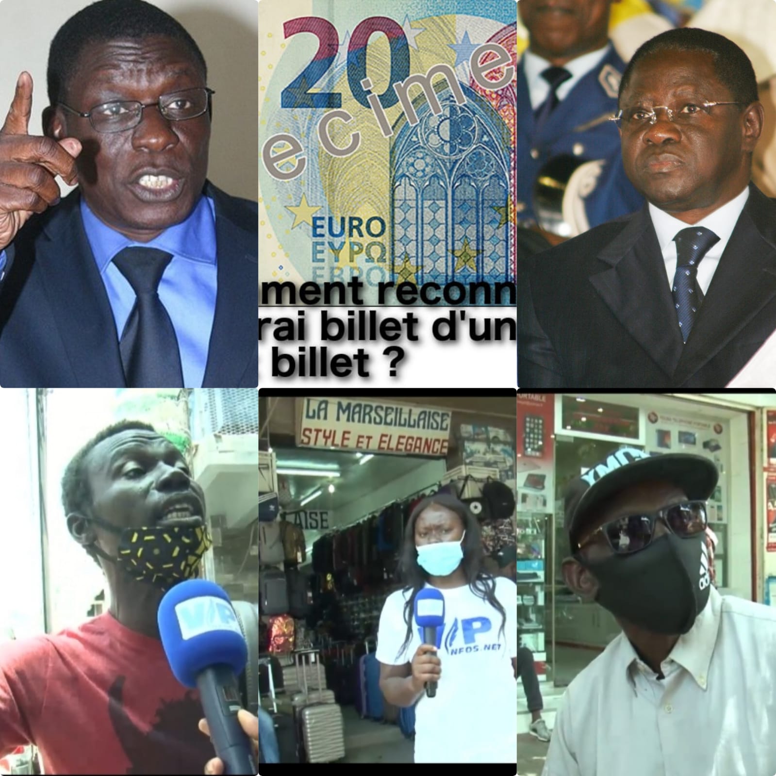 VIDÉO AFFAIRES FAUX BILLET: Farba Senghor et Pape Diop cités, regardez les surprenantes réactions des Sénégalais