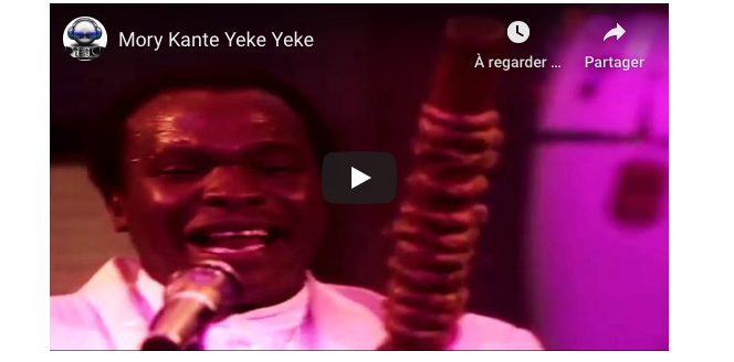 L’Afrique perd une icône de sa musique: Mory Kanté, auteur du célébre ‘’Yéké-Yéké’’, s’est éteint à l’âge de 70 ans
