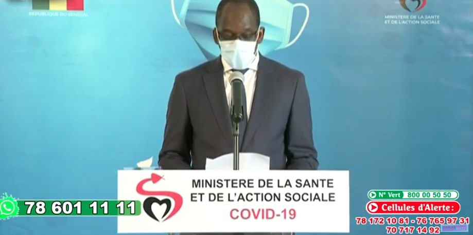 Le Sénégal enregistre 89 Nouveaux cas positifs ce Jeudi 4 juin