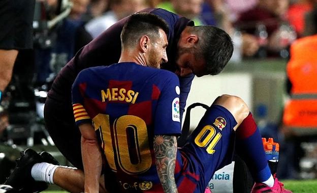 Le FC Barcelone confirme la blessure de Lionel Messi, sa durée d’indisponibilité connue