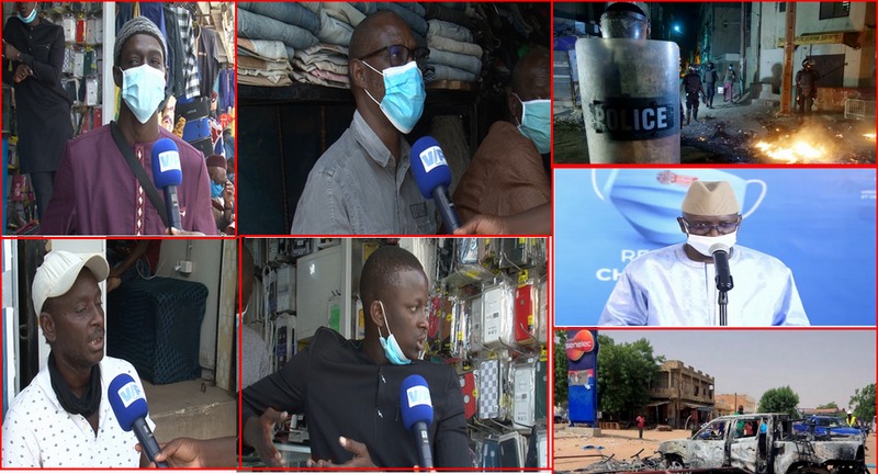 Levée des restrictions du couvre-feu : Regardez l’avis de la population sur les manifestations d’avant hier au Sénégal