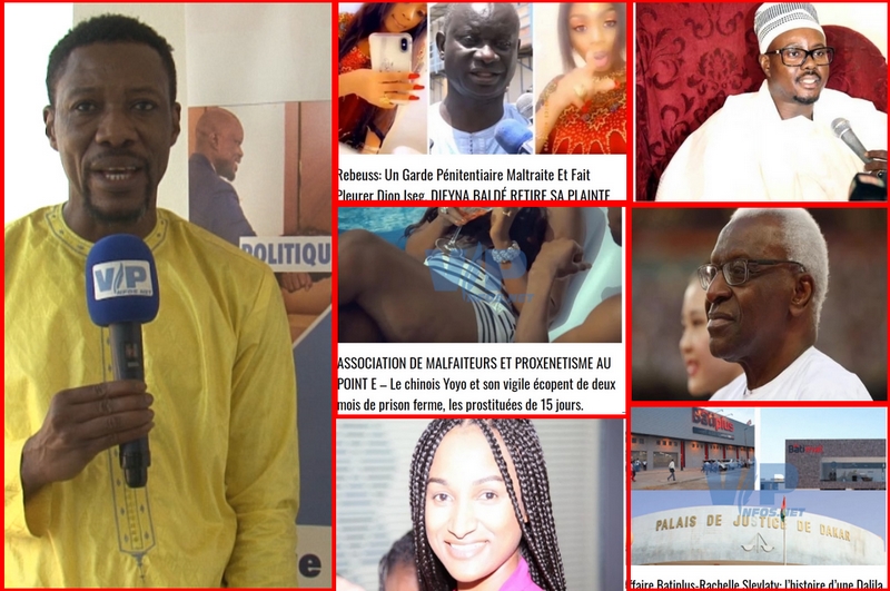 RECAP TANGE SHOW:Affaires de la mort de Hiba Thiam, Dame Amar et cie leur fournisseur David Dieng tombe, Ibou Faye décapite sa mére, luc Nicolai retourne en prison, Mame Boye Diao confond domaine national et privée, Affaire Batiplus Rachelle Sleyti..