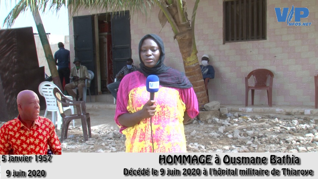 NÉCROLOGIE: Homage à feu Ousmane Bathia par son neveu Sekou Montero membre actif  D'USL.