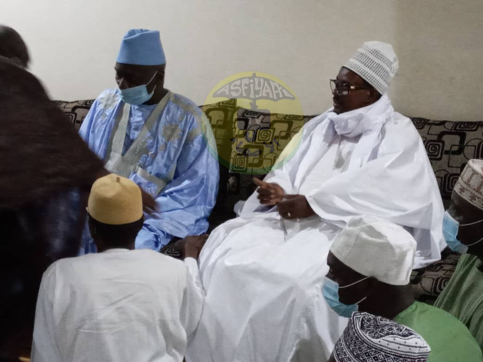 Présentation de Condoléances de Serigne Bass AbdouHadre au nom du Khalif General des Mourides