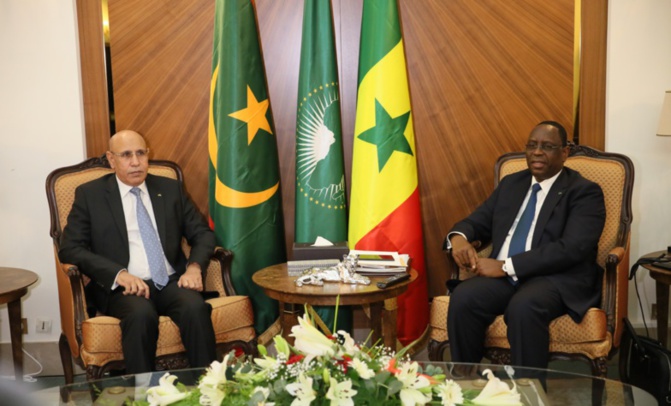 Réouverture des frontières: Macky et Ghazouani échangent sur l'intérêt commun