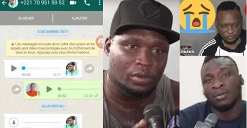 « Mane Foumay Dieulé Million Youmay Fadjo » : Voici l’audio whatsapp de Jules Baldé qui a été dévoilé !