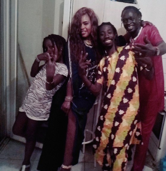 Tabaski 2020 le rappeur sénégalais de la France Black star en complicité avec sa famille