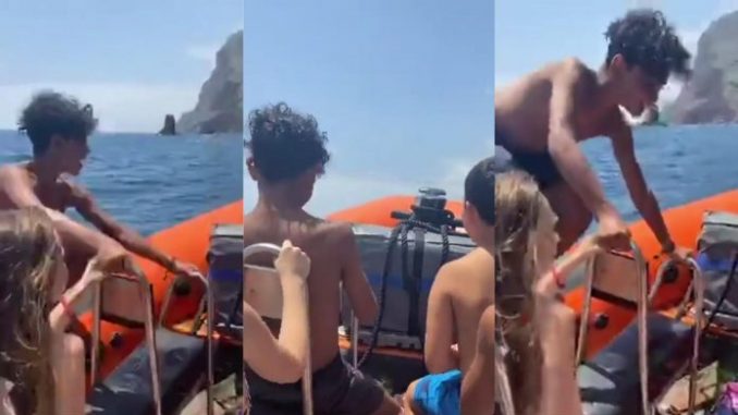 Le fils de Cristiano Ronaldo profite bien de ses vacances