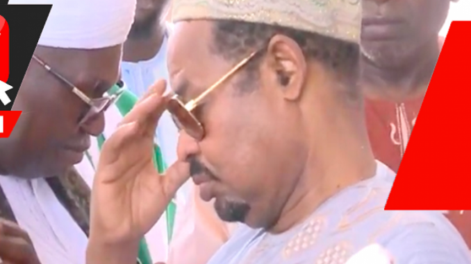 Rappel à Dieu de Cheikh Mouhammadou Moctar Niass : Ahmed Khalifa Niass inconsolable