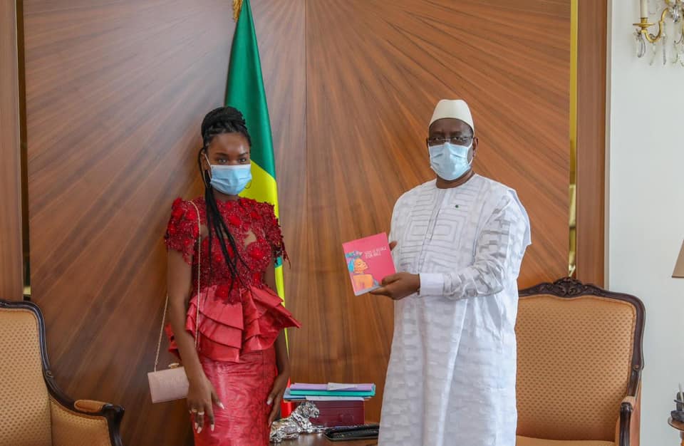 Audiences au Palais: Le Président Macky Sall a reçu Diaray Sow meilleure élève du Sénégal en 2018 et 2019