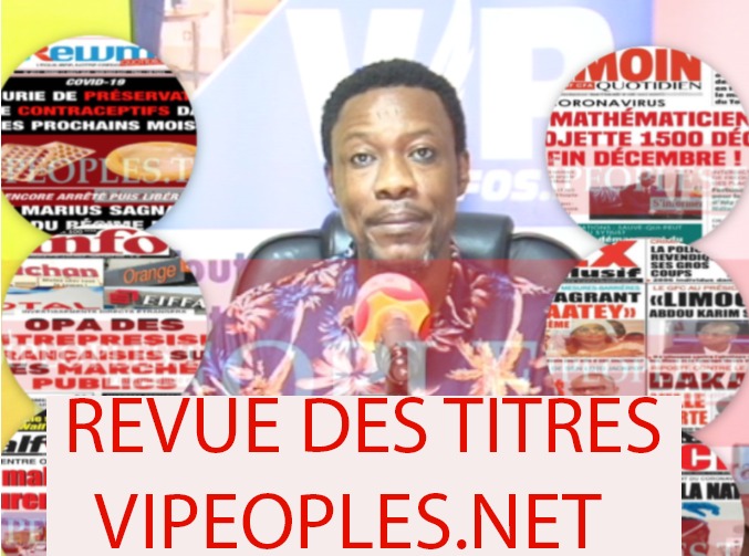 La revue de presse de Tange, la une des quotidiens du mardi 11 juillet 2020