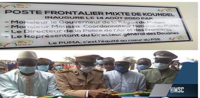 Matam: La localité de Koundel étrenne son poste de contrôle