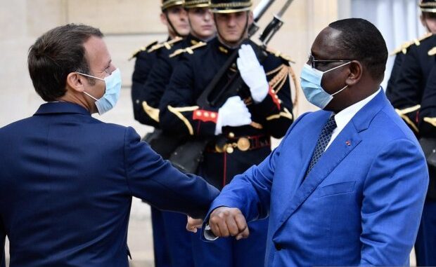 Macky Sall Reçu À L’Elysée Par Emmanuel Macron