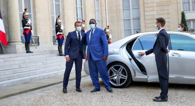 Les belles images de la visite du Président Macky en France
