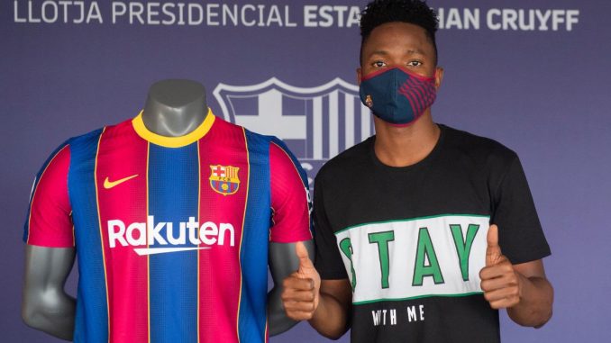 Découvrez le talent de Moussa Ndiaye, le nouveau joueur du Fc Barcelone !Regardez