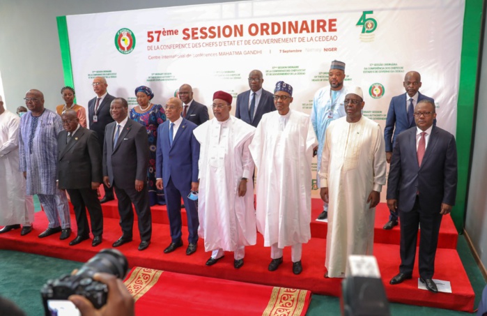 Niamey (Niger) : Ouverture de la 57ème session ordinaire de la Conférence des chefs d'État et de gouvernement de la Communauté économique des États de l'Afrique de l'Ouest (CEDEAO).
