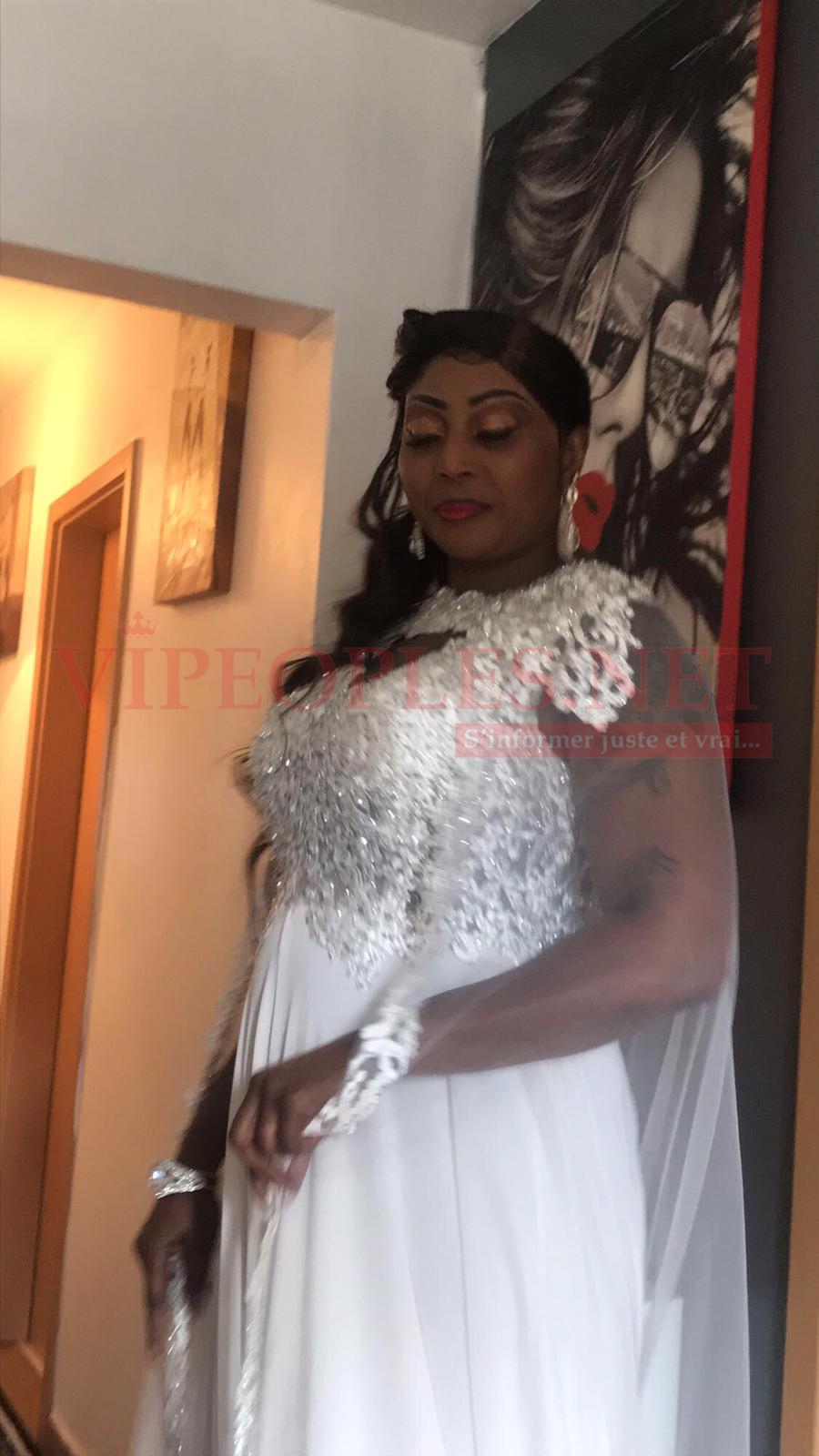 Exclusif: Les images du mariage de Penda Sow la rose noire de Luxembourg