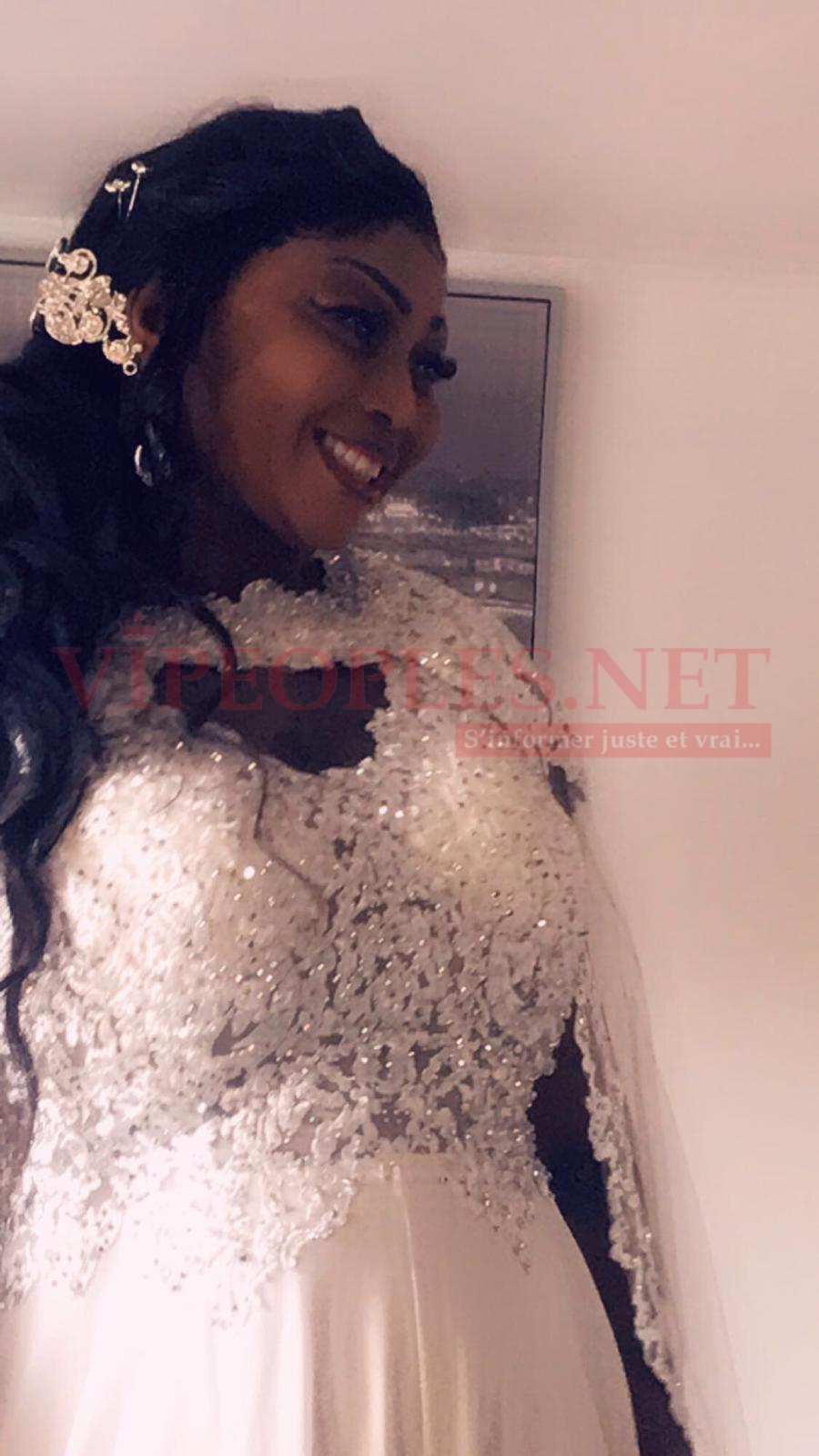 Exclusif: Les images du mariage de Penda Sow la rose noire de Luxembourg