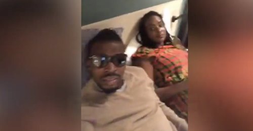 Cette vidéo de Marieme Dial sur le lit de l’humoriste ivoirien Bravador, ch0que les sénégalais….Fi déh todj na