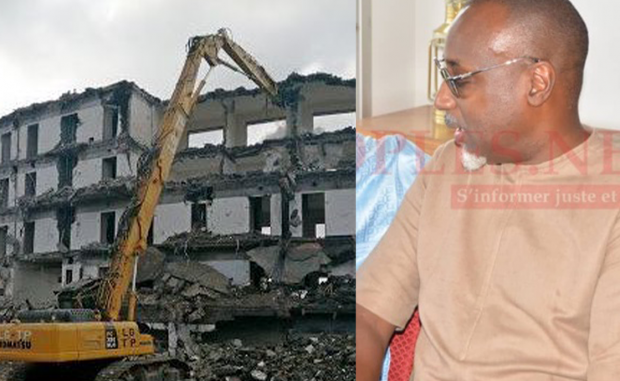 L’État du Bénin explique pourquoi il a détruit l’Hôtel de Yérim Sow.