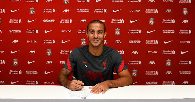 Mercato- Officiel: Thiago Alcantara rejoint Sadio Mané !